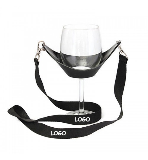 Lanyard With Wine Glass Holder
